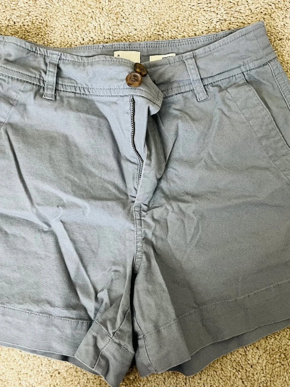 A New Day shorts size 4 , used once ! New condition! Cotton! - Picture 1 of 5
